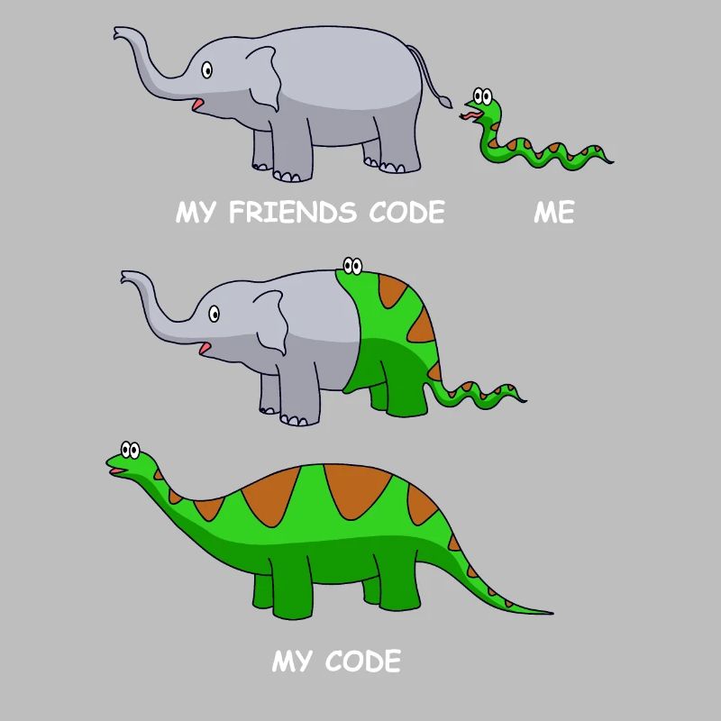 Elephant Being Eaten By A Snake