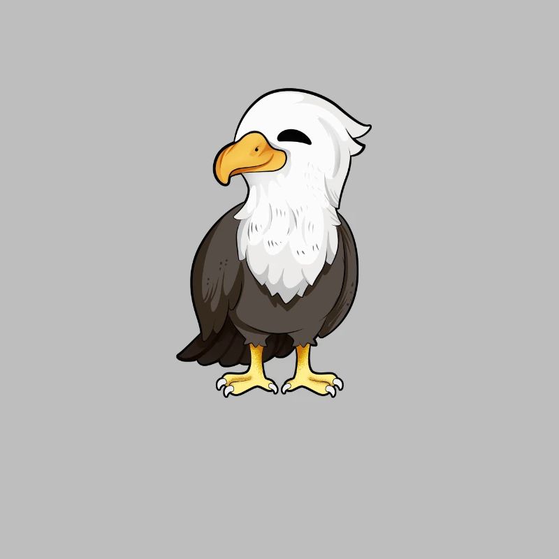 Kawaii White-tailed Eagle