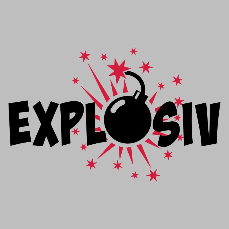 80 Explosiv Bombe Explosion