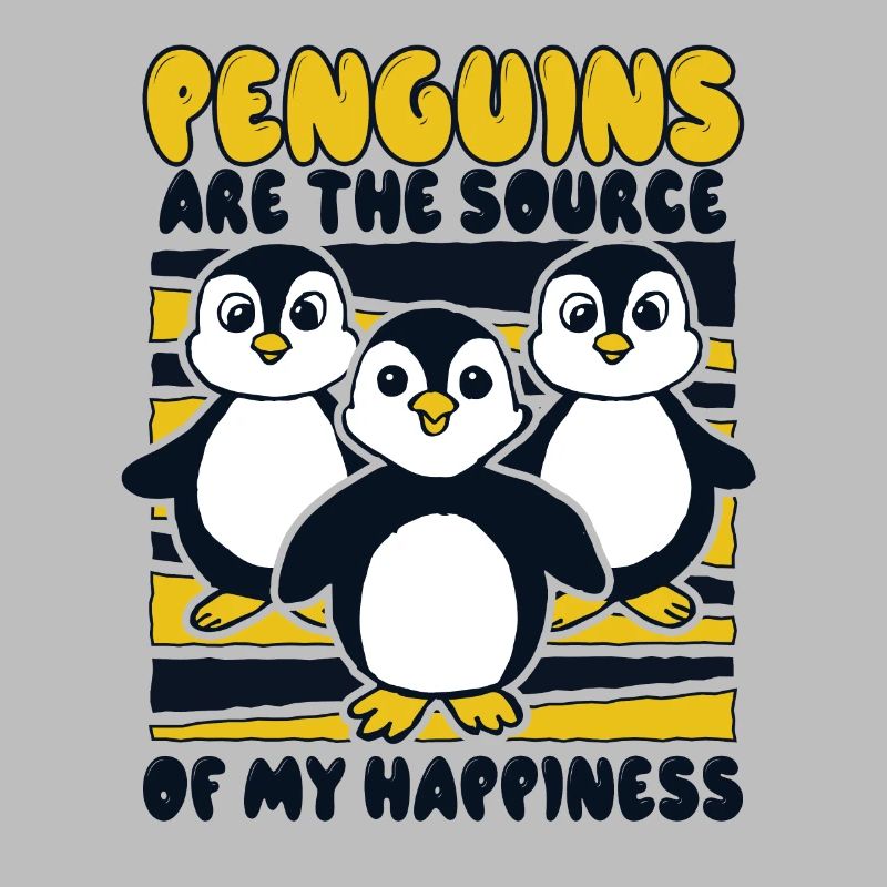 Les pingouins sont la source de mon bonheur Seabird