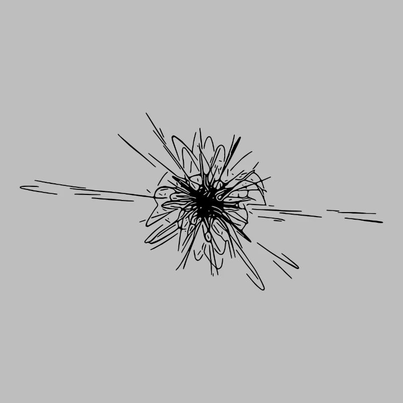 Vector Sternen Nova Explosion