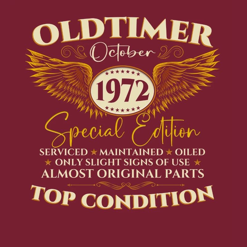 Oldtimer October 1972 50th birthday gift