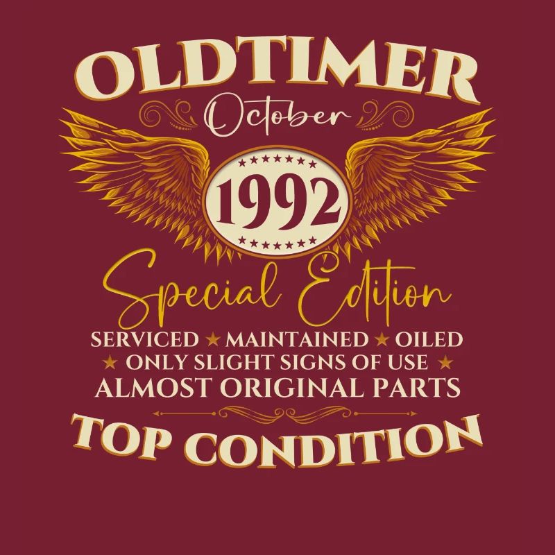 Oldtimer Octobre 1992 Cadeau du 30e anniversaire