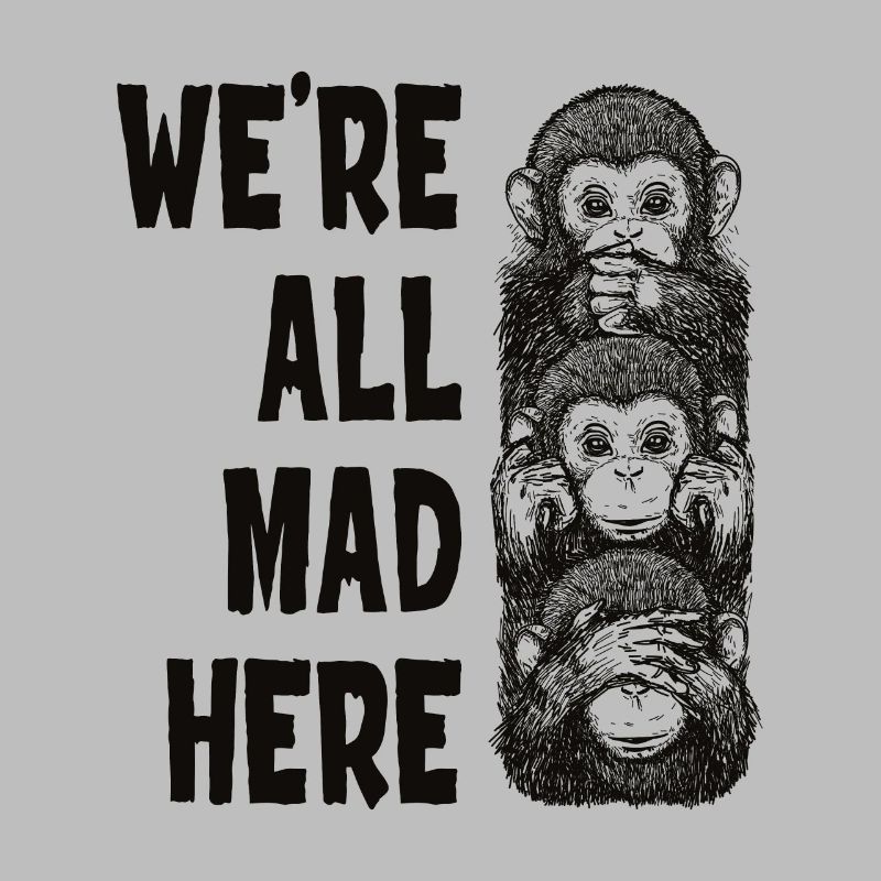 Three monkeys See nothing, say nothing, hear nothing