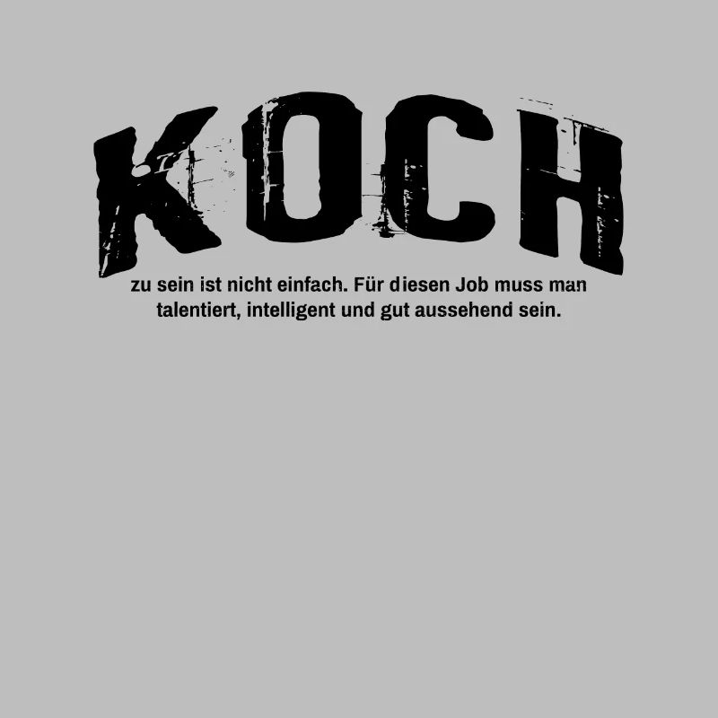 Koch zu sein ist nicht einfach