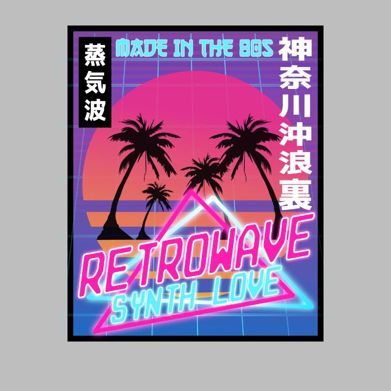 Vaporwave Aesthetic Style 80th MC Plunderphonics