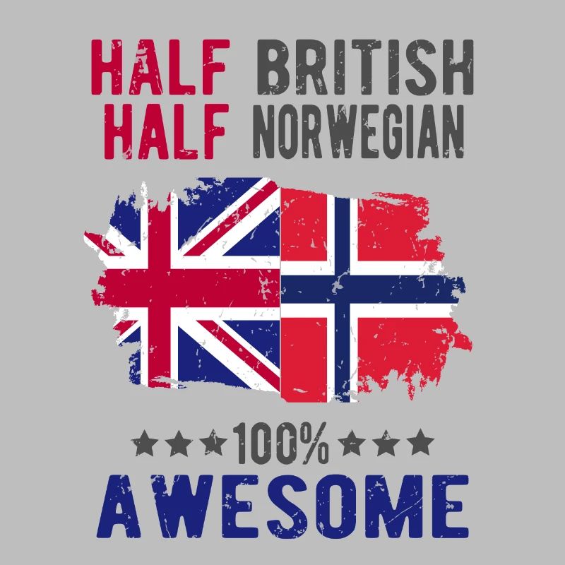 Half British Half Norwegian