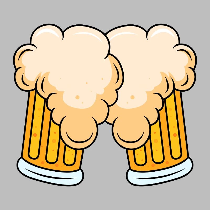 Bierglas Symbol Comic Bier