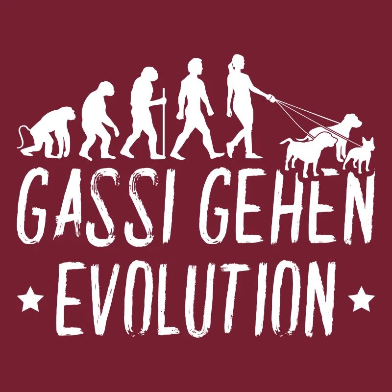Gassi Gehen Evolution Hunde