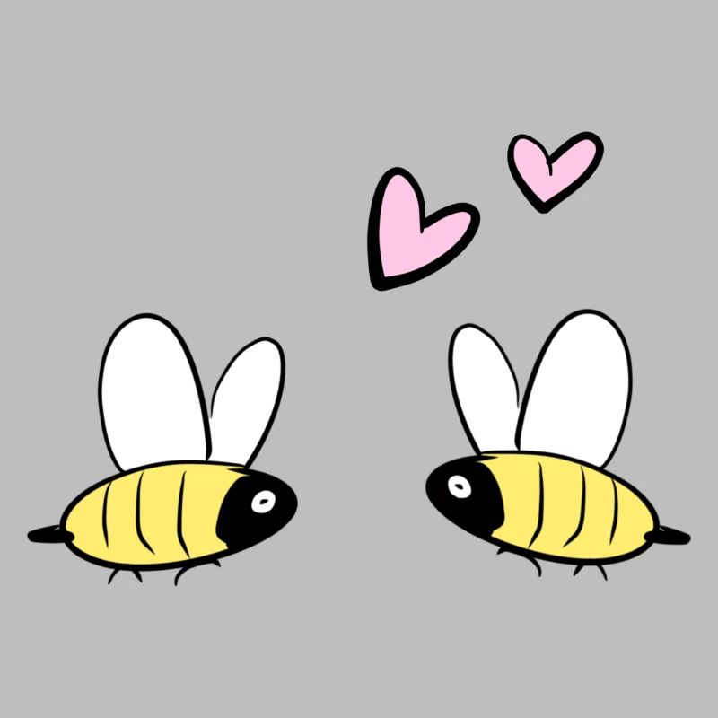 Bees Love Ecosystem Animals Bee Couples