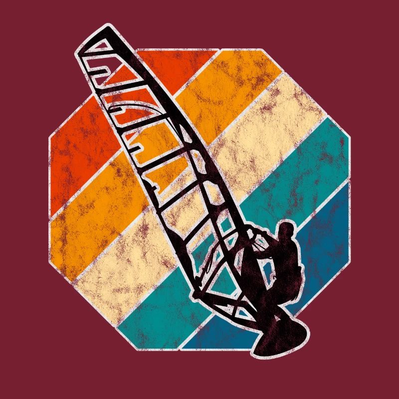 Planche à voile rétro Surf de windsurf