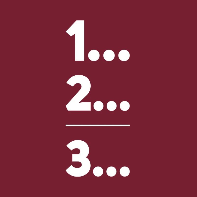 First, second, third