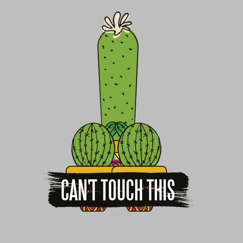 Cactus Cant touch this Cactus Cactus Men
