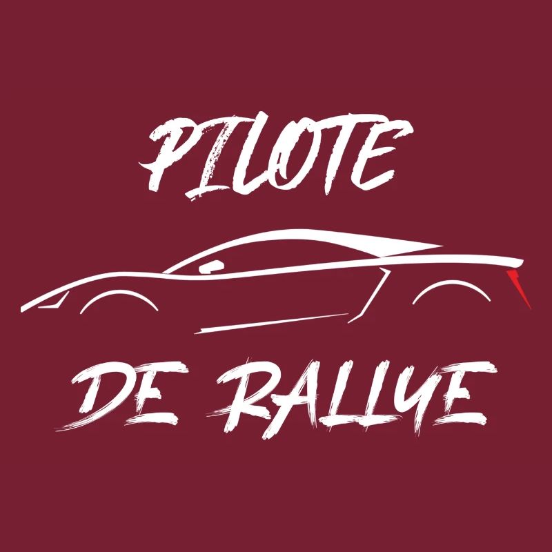 Rally driver pattern personalized gift