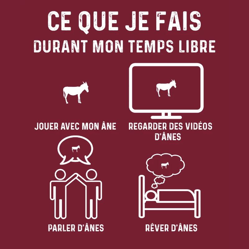 âne temps libre cadeau