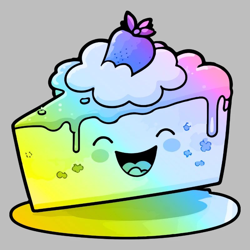 Cheesecake Comic Colorful