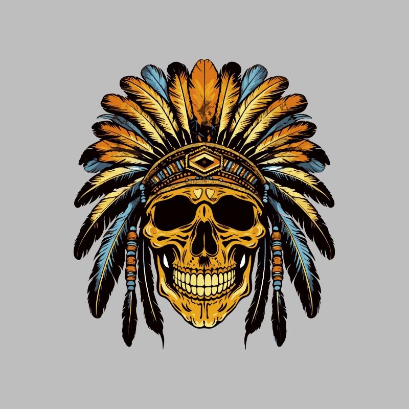 Chief Skull Apache Indian