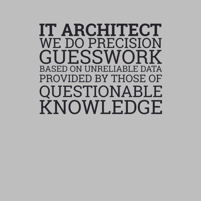 « Devinettes d’architectes informatiques | Architecture informatique »