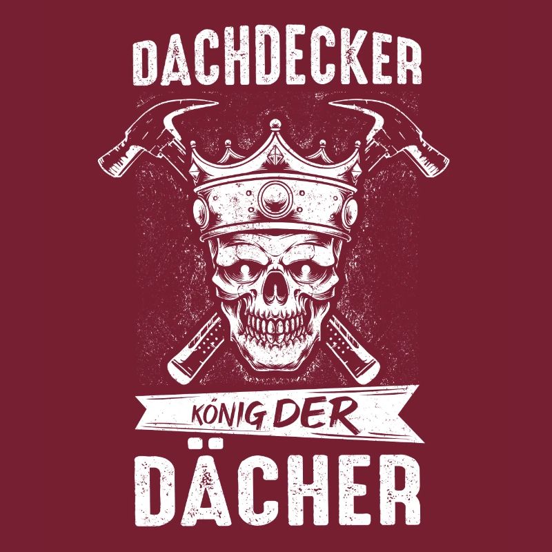 Dachdecker König Der Dächer Prüfung Kollege Handwe