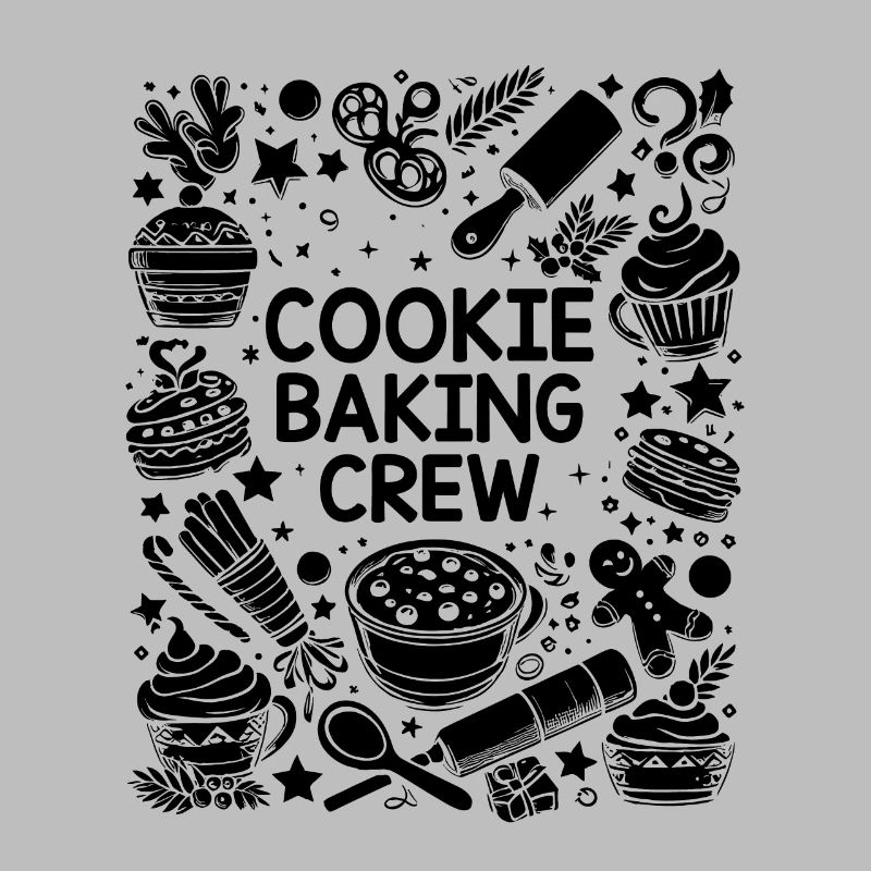 Cookie Baking Crew Konditorei Bäcker Bake Bäcker