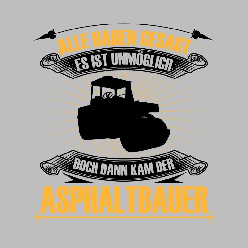 Asphalt construction is impossible Road construction