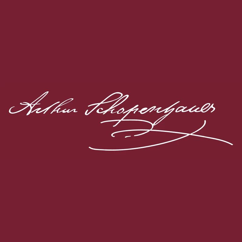 Arthur Schopenhauer Autogramm