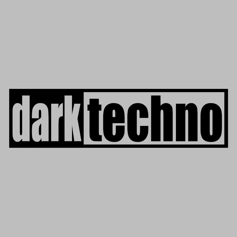 Techno - techno music - dark techno - Inscription