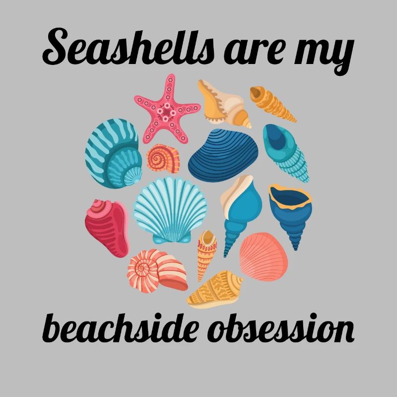 Seashells Collector Beachcomber Sea Shell Ocean