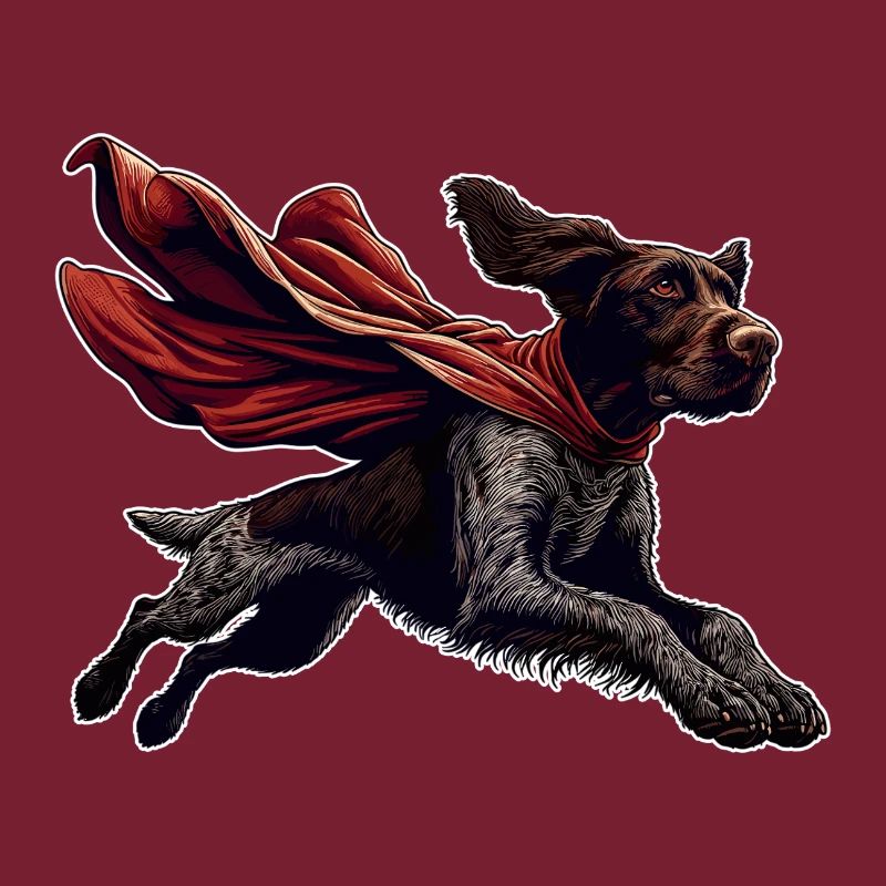 Super Hund Deutsch Drahthaar DD Pointer Geschenk