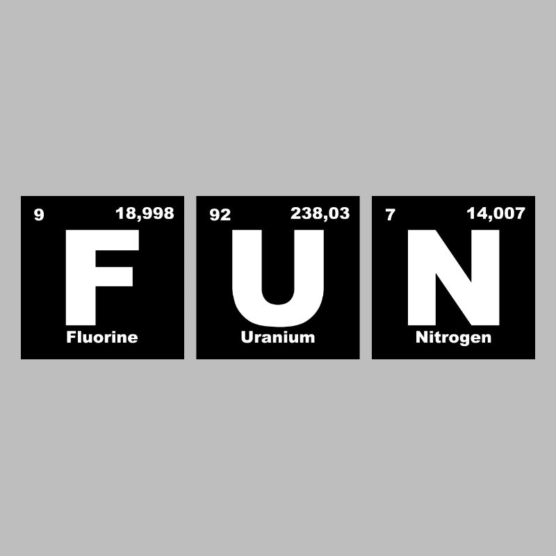 Fun - Periodic Table - Chemistry - Elements
