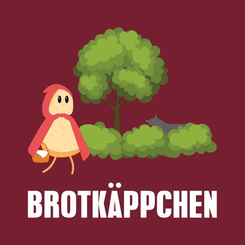 Brotkäppchen - Rotkäppchen Wolf Oma Märchen