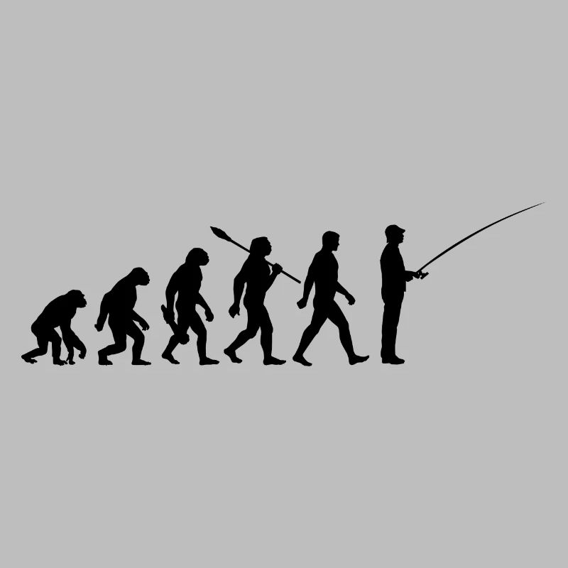 Evolution Pêcheur Pêche Poisson