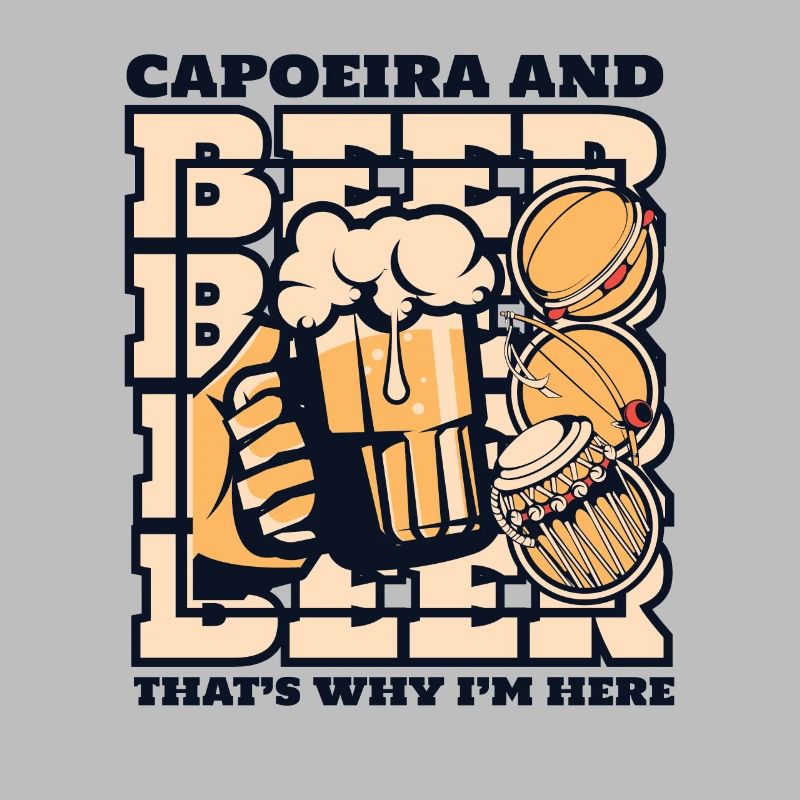 Capoeira und Bier Darum bin ich hier Ginga Dance