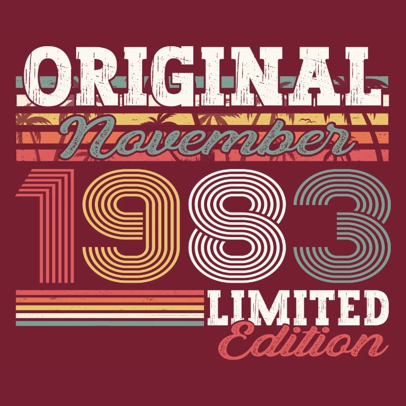 Original novembre 1983 Cadeau du 39e anniversaire