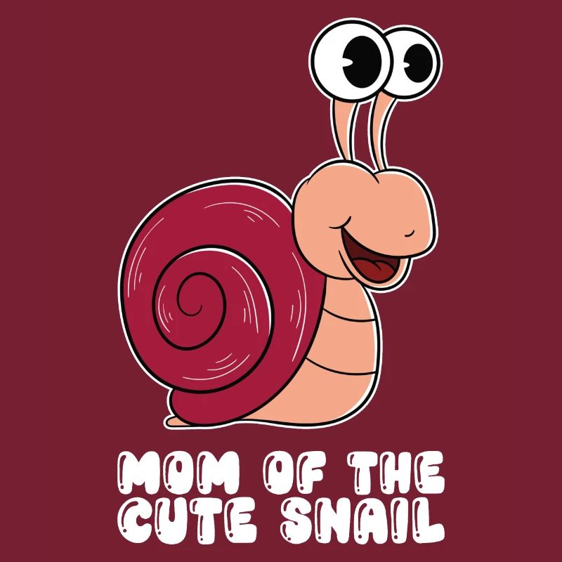 Die Mutter Der Niedlichen Schnecke