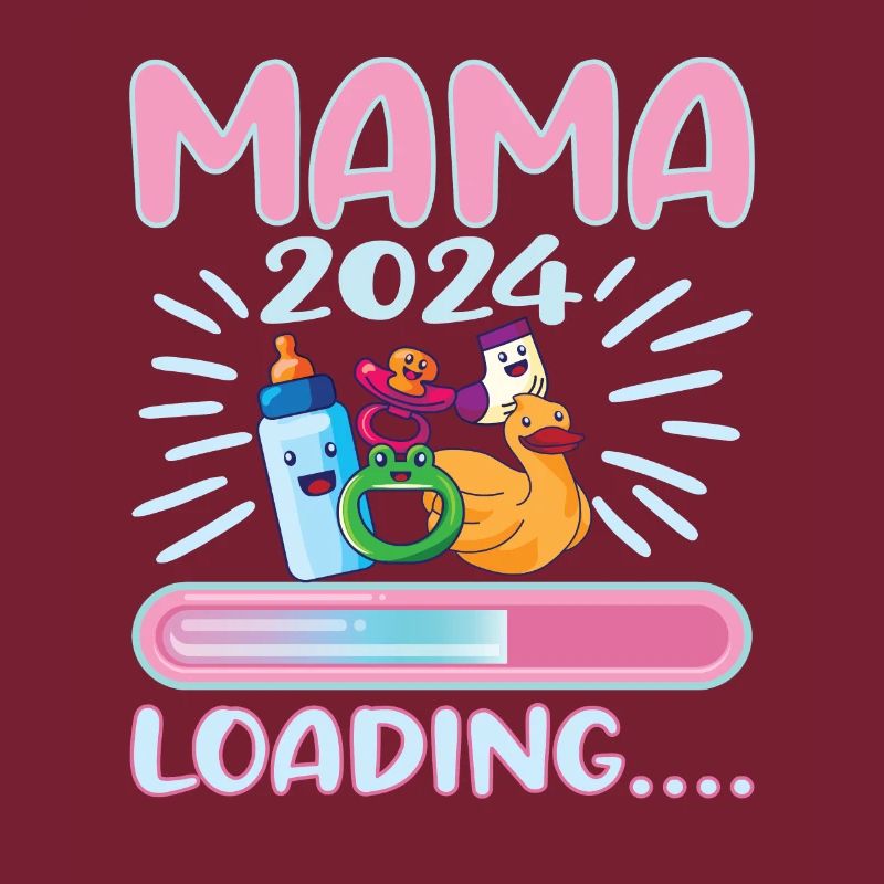 Mama 2024 werdende Mutter Schwangerschaft