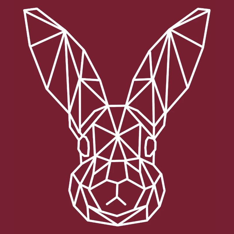 Rabbit Geometric Line