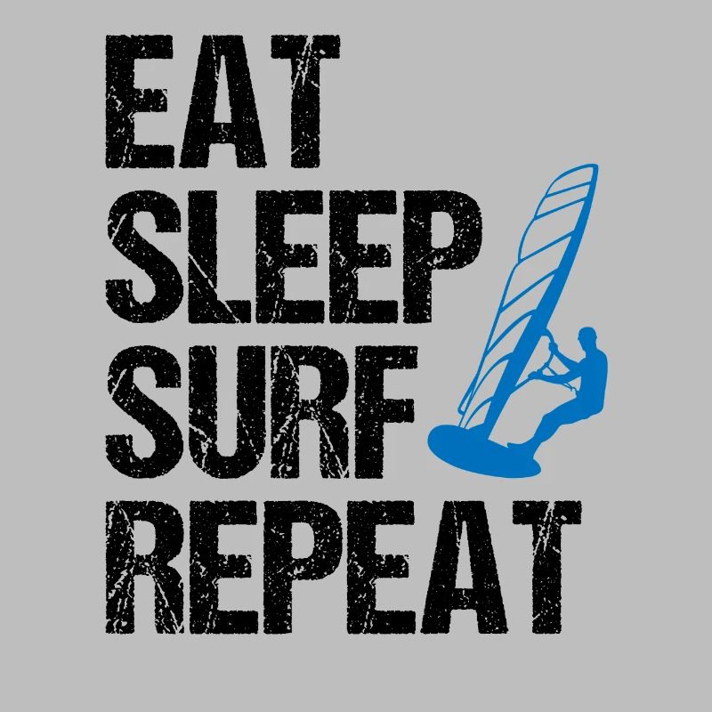 Rythme de surf - manger, dormir, surfer