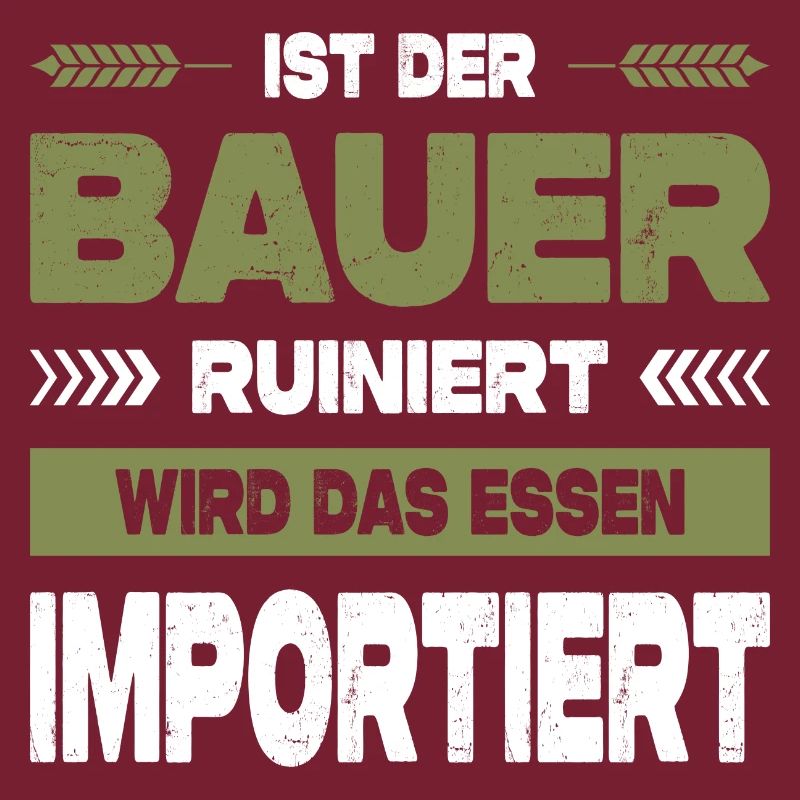 Ist Der Bauer Ruiniert Wird Das Essen Importiert