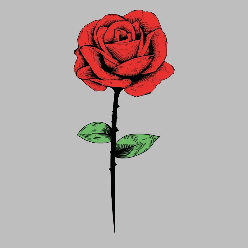 fleur rose