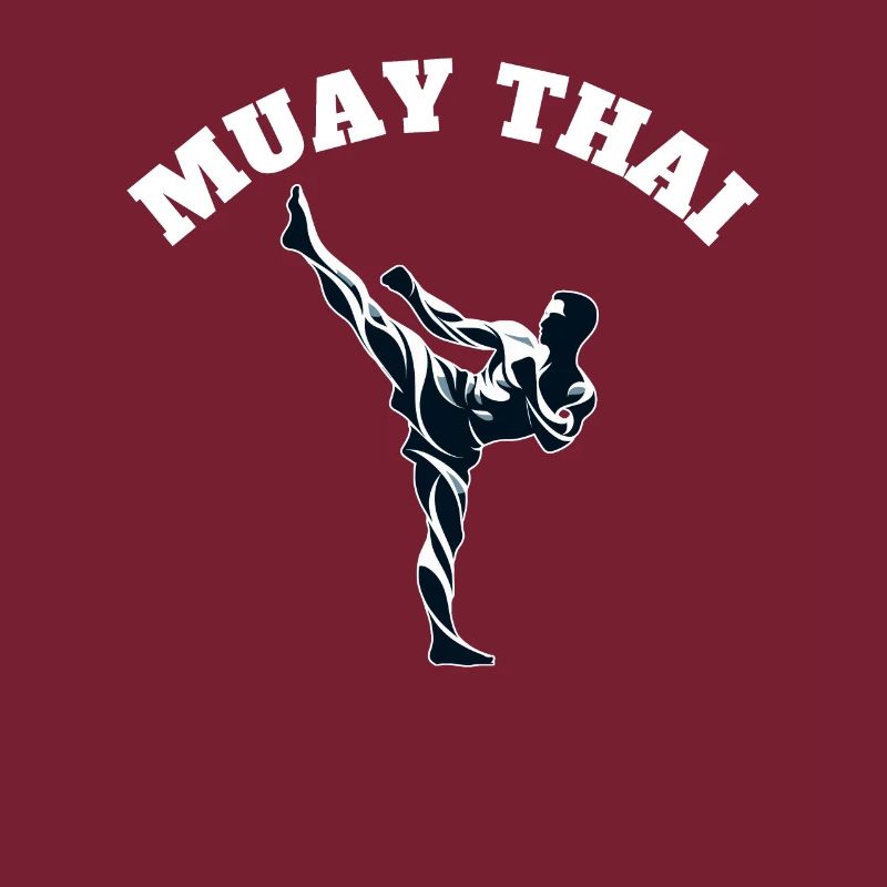 Conception de coup de pied de Muay Thai