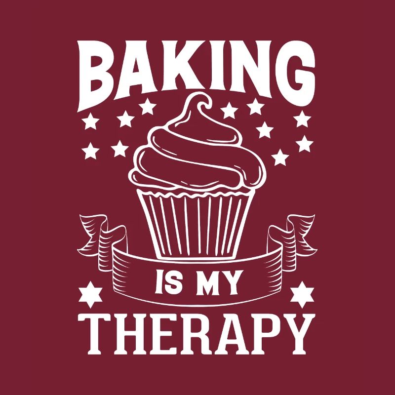 Baking Is My Therapy funny, Baking, Cooking