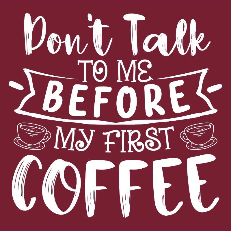 Don't talk to me. I need a coffee first