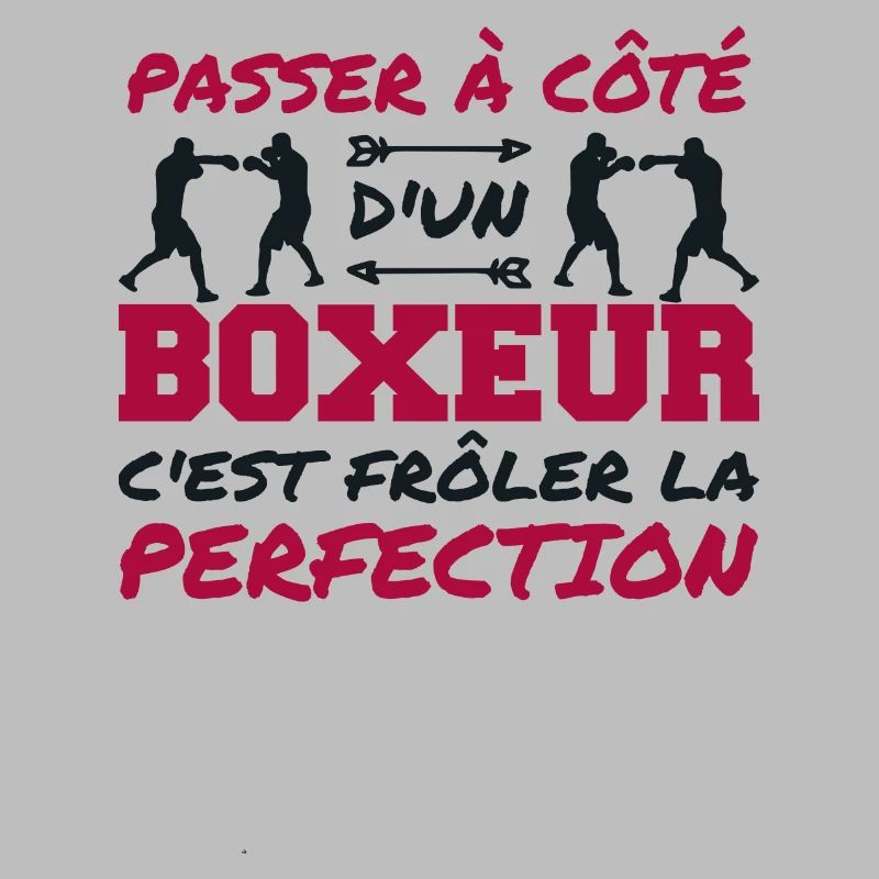Perfektion Boxer Humor Boxer Mann