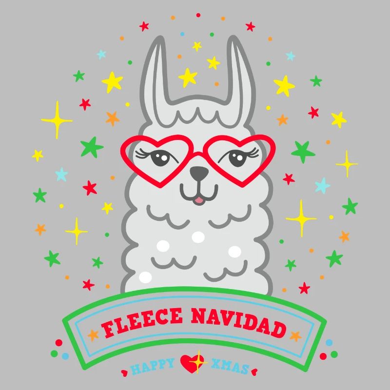Lama Weihnachtspullover Weihnachtsgeschenk Alpaka