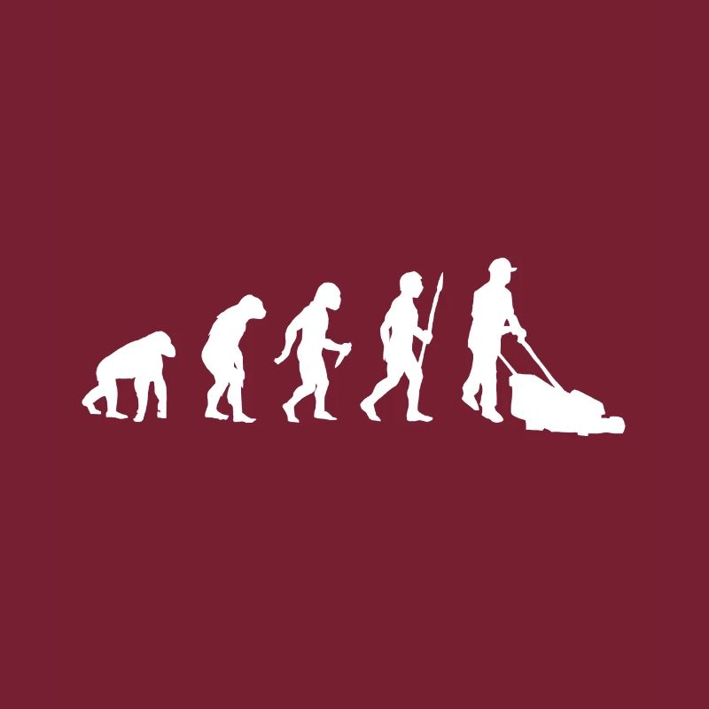 Evolution Rasenmähen Gärtner