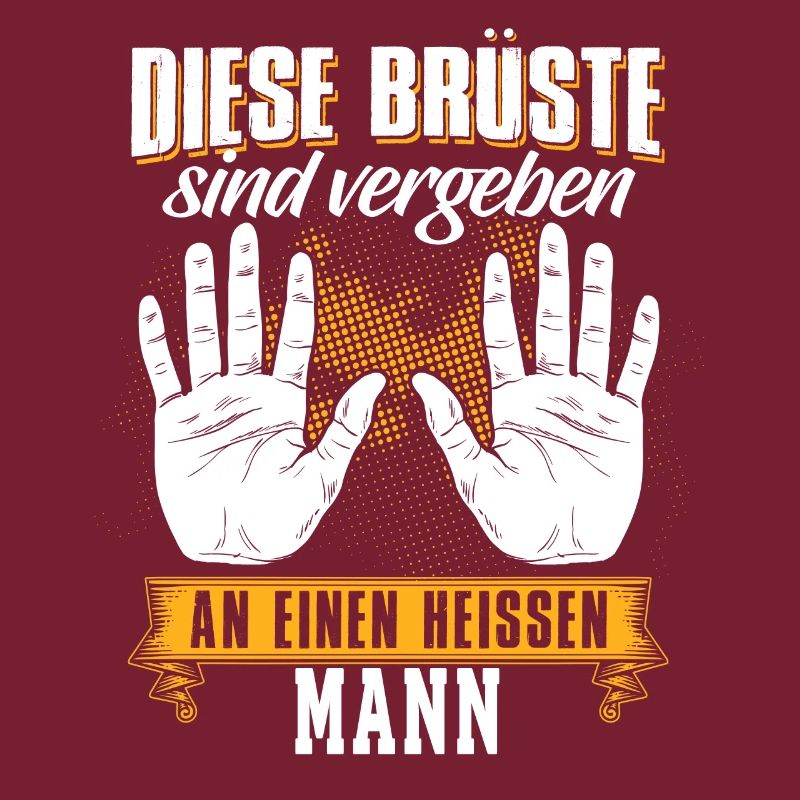 Diese Brüste sind vergeben an einen Mann