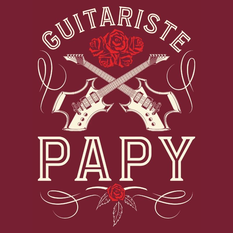 Papi Joueur De Guitare - Papy Guitariste