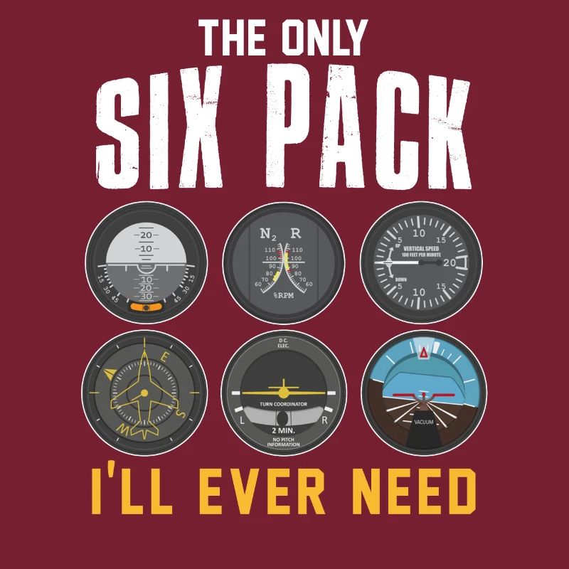 Six pack pilot plane