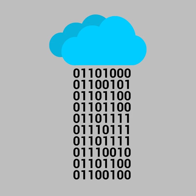 Informatique Binary Cloud Cloud